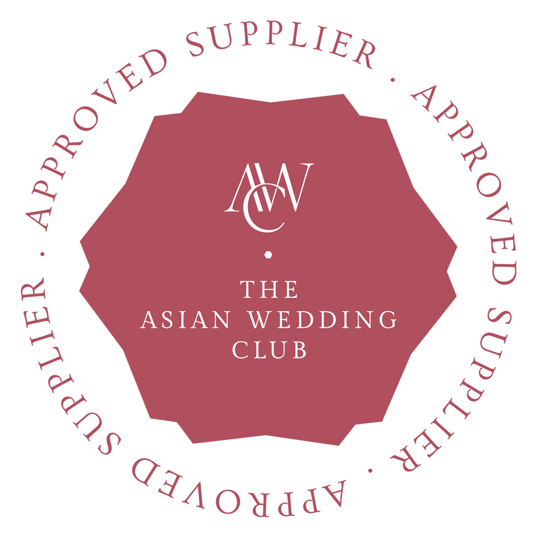 Asian Wedding Club approved supplier badge