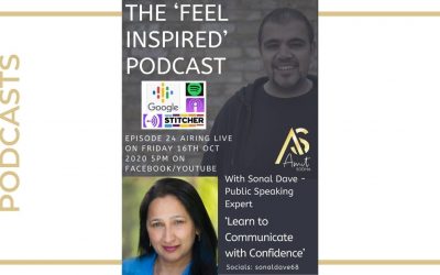 How to Communicate with Confidence – The Feel Inspired Podcast