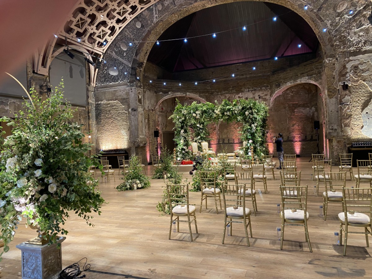 Hindu Wedding at Battersea Arts Centre During Covid