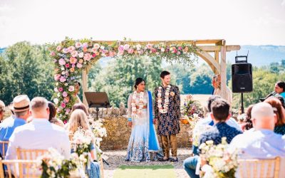 5 Things for a Multicultural Celebrant Wedding Ceremony in a Garden