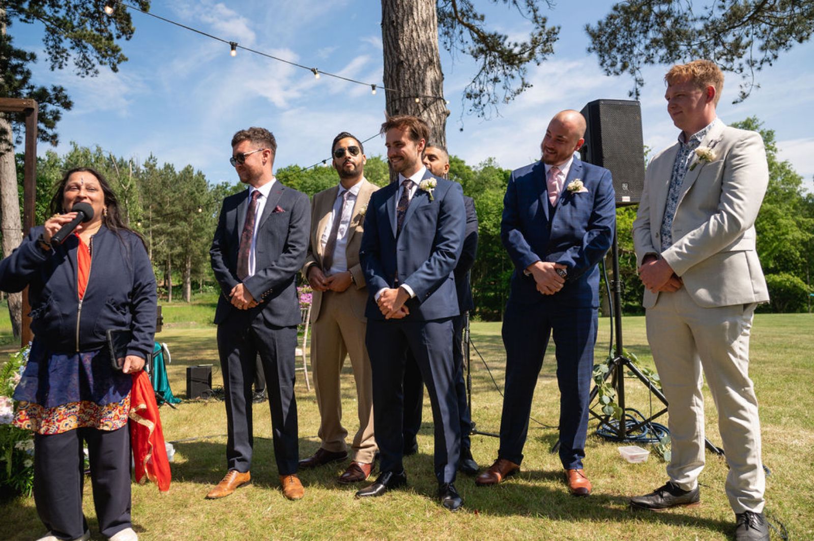 Luxury wedding celebrant