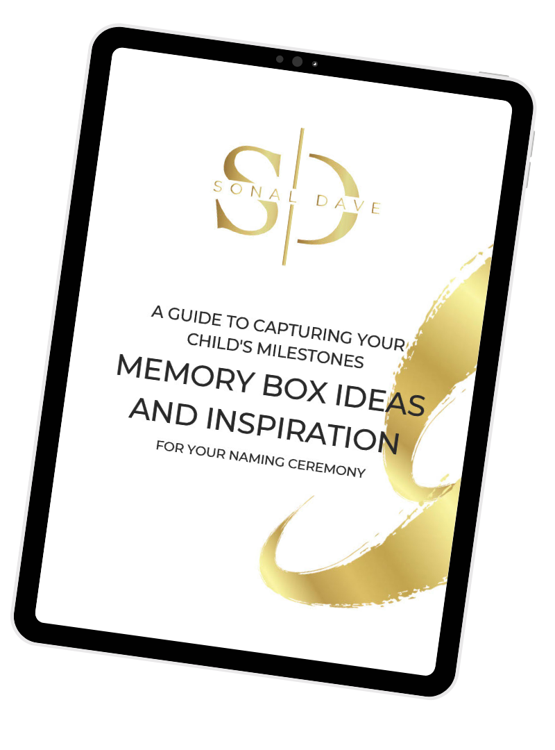 Naming Ceremony memory box ideas